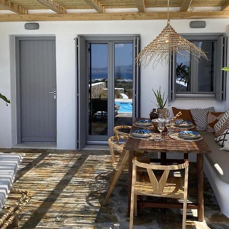 Villa Ypsilon Naxos - Luxury Holiday House With Amazing Sea View & Private Pool Agia Anna  Exterior photo
