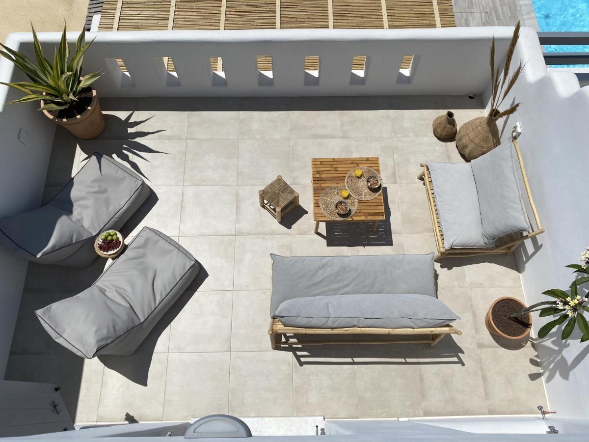Villa Ypsilon Naxos - Luxury Holiday House With Amazing Sea View & Private Pool Agia Anna  Exterior photo